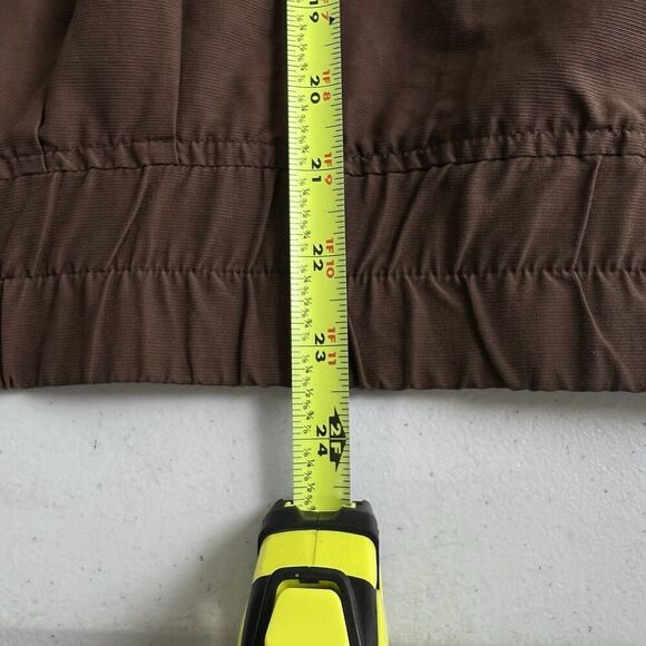 Chicos Lightweight Jacket Size 4 (Woman Size 20-22) Brown Roll Tab Sleeves - Picture 10 of 10